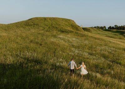 Sporty Engagement Session and Rolling Hills